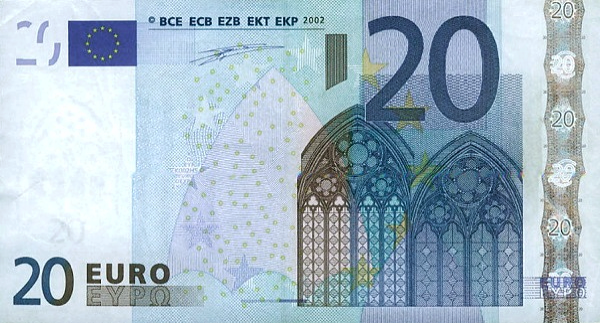 (00093) European Union P 3T - 20 Euro (2002-Duisenberg)
